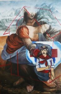 Santa Ana, la Virgen y el gauchito Gil - Estética del fragmento